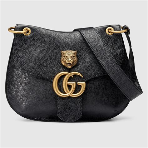 gold leather gucci bag|gucci shoulder bag vintage.